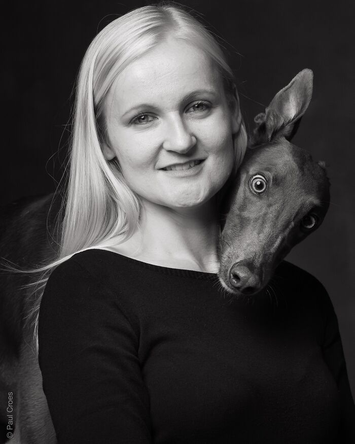 These Studio Portraits Capture The Deep, Silent Bond Between Dogs And Their Humans (30 Pics)