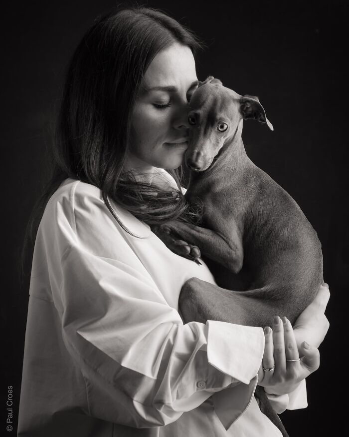 These Studio Portraits Capture The Deep, Silent Bond Between Dogs And Their Humans (30 Pics)
