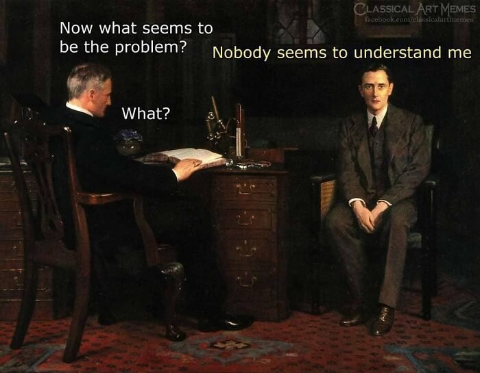 This Page With Over 700k Followers Turns Classical Paintings Into Relatable And Hilarious Memes