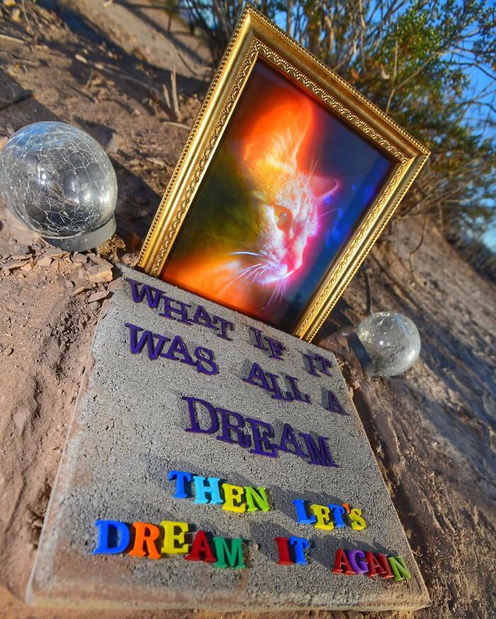 These Touching Pet Memorials Show How Deep The Bond Between Humans And Animals Truly Is (25 New Pics)