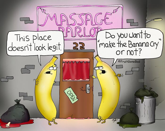 These Hilarious Comics Turn Fruits Into Wild, Slightly Twisted Characters And People Can’t Get Enough (39 New Pics)