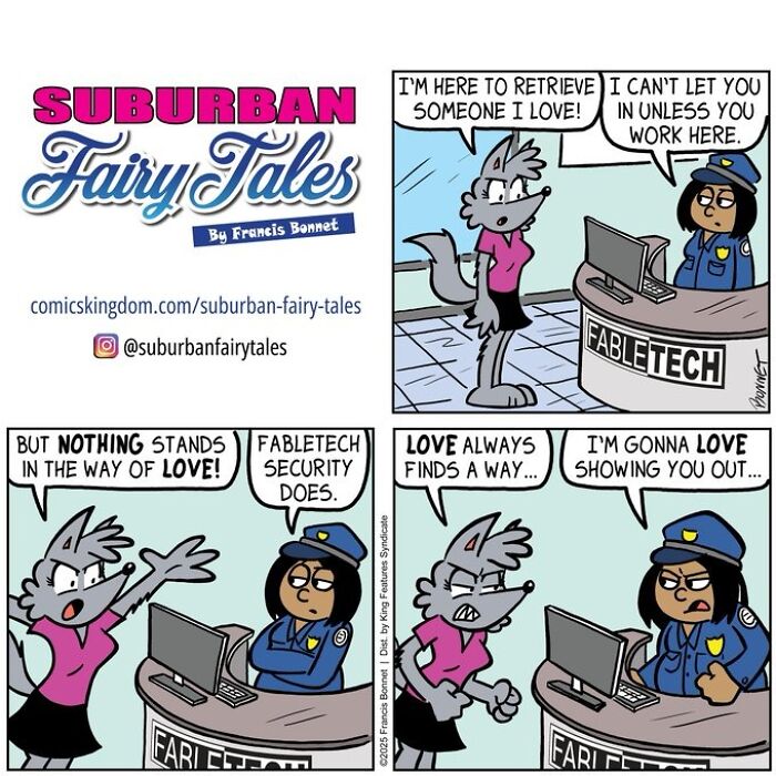 This Cartoonist Creates Hilarious Comics About Pigs And Wolves, And Each One Ends With The Perfect Twist-Interview