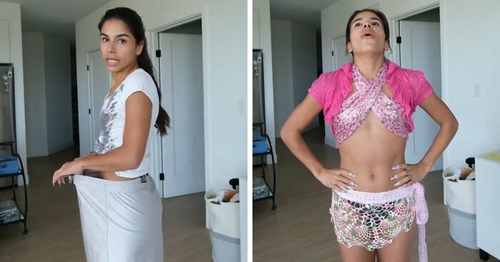 Influencer Spirals Out In Viral Video As She Tries On Stylist’s Bizarre Coachella Outfits