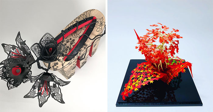 This Japanese Paper Artist Creates Sculptures So Intricate They Barely Look Real (38 Pics)