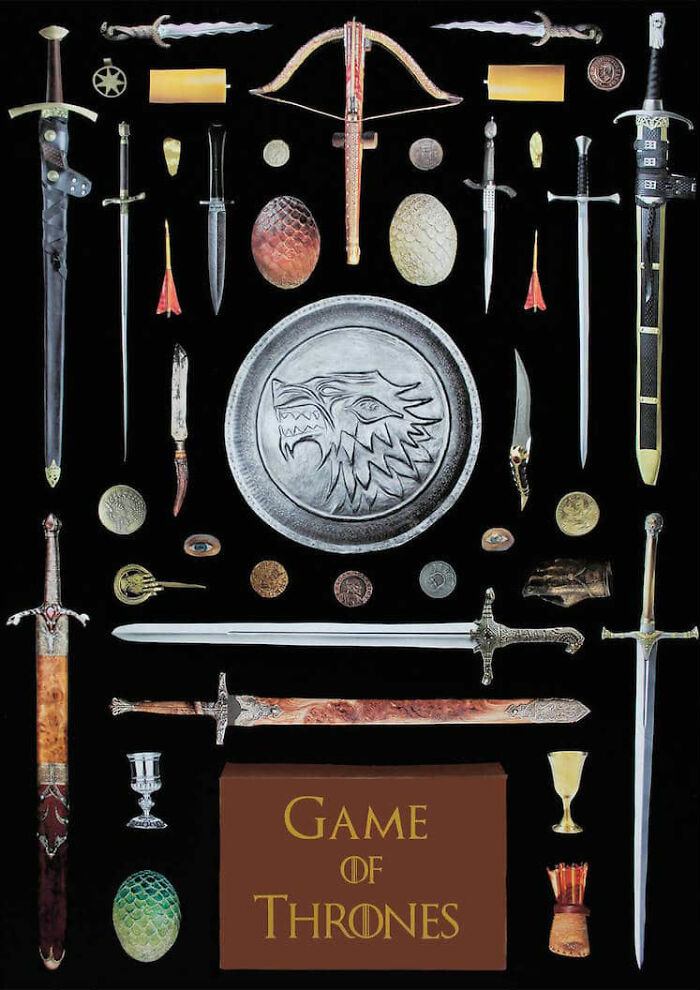 This Artist’s Posters Boil Down 23 Famous Movies And TV Shows To Their Most Iconic Props