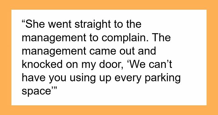 Woman Masterfully Proves A Point After Karen Complains She’s Cheating To Reserve The Best Parking Spot