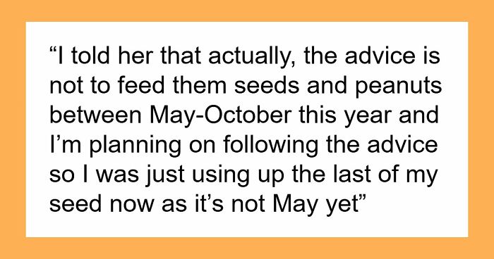 Tenant Mortified After Noticing Landlady Removes Her Bird Feeders, Considers Involving Police