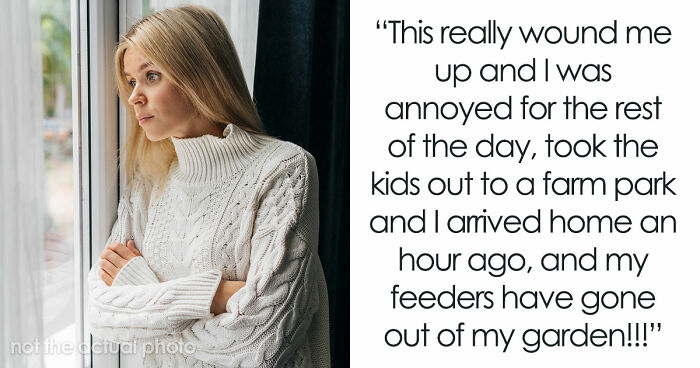 Tenant Discovers Landlady Raided Her Garden And Took Her Bird Feeders, Calls The Police On Her