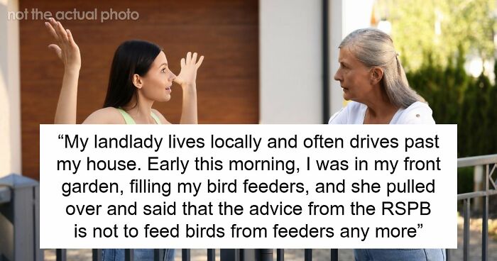 Tenant Discovers Landlady Raided Her Garden And Took Her Bird Feeders, Calls The Police On Her