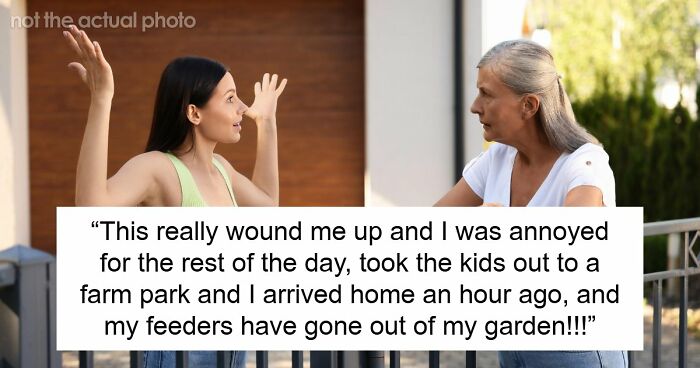 Tenant Discovers Landlady Raided Her Garden And Took Her Bird Feeders, Calls The Police On Her