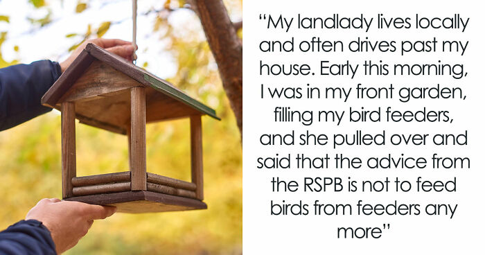Tenant Discovers Landlady Raided Her Garden And Took Her Bird Feeders, Calls The Police On Her