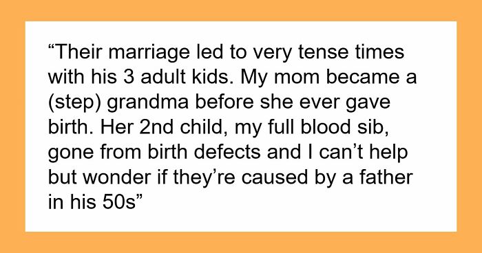Woman Regrets Marrying A Man 22 Years Older, Daughter Opens Up About How The Age Gap Affected Fam