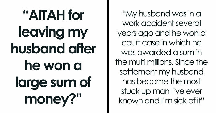 Guy Starts Acting Like An Entitled Rich Jerk After Winning Some Money, Tells Wife She Needs Plastic Surgery