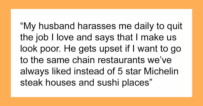 Guy Starts Acting Like An Entitled Rich Jerk After Winning Some Money, Tells Wife She Needs Plastic Surgery