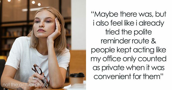 Staff Offended When Counselor Locks Their Private Office, Mad As Nobody Can Secretly Use It Anymore