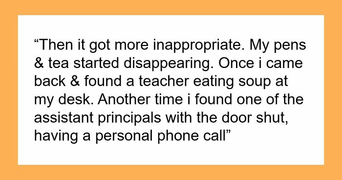 Staff Offended When Counselor Locks Their Private Office, Mad As Nobody Can Secretly Use It Anymore
