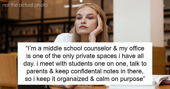 Staff Offended When Counselor Locks Their Private Office, Mad As Nobody Can Secretly Use It Anymore
