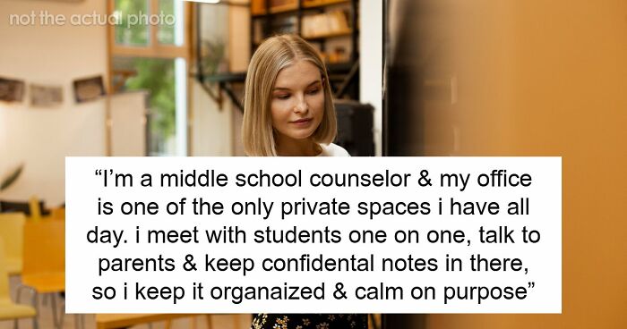 Staff Offended When Counselor Locks Their Private Office, Mad As Nobody Can Secretly Use It Anymore