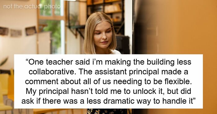 Staff Offended When Counselor Locks Their Private Office, Mad As Nobody Can Secretly Use It Anymore