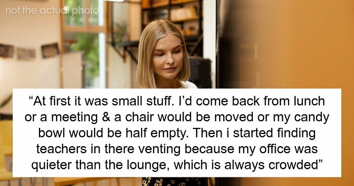 Staff Offended When Counselor Locks Their Private Office, Mad As Nobody Can Secretly Use It Anymore