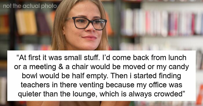 Staff Offended When Counselor Locks Their Private Office, Mad As Nobody Can Secretly Use It Anymore