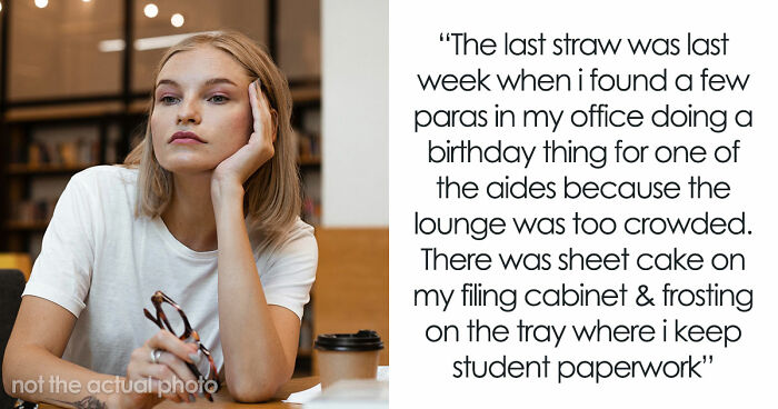 Staff Offended When Counselor Locks Their Private Office, Mad As Nobody Can Secretly Use It Anymore