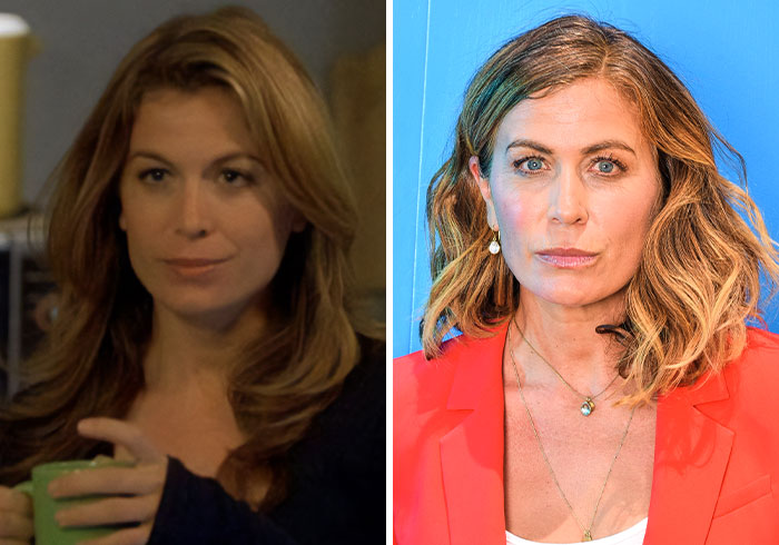 Actress from Lost shown in a side-by-side comparison, illustrating how the cast aged since the show premiered.