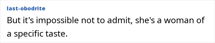 Text screenshot showing a comment about a woman&rsquo;s specific taste in response to a major update in case of mom pregnant by identical twins.