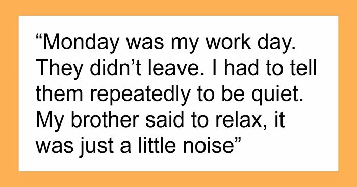 Family Refuses To Respect Host’s Boundaries, So He Decides To Wear Speedos Until They Leave