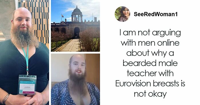 “Insult To Women”: Male Lecturer Wears Fake Breasts And Major Cleavage, University Of Oxford Brutally Slammed