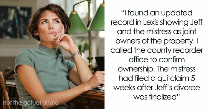 Guy Dumps Wife And Tries To Hide His Affair, Law Student Destroys His Entire Life