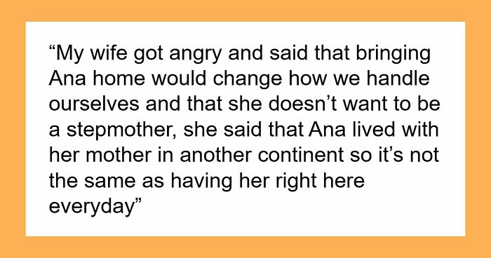 Wife Doesn’t Want 16YO Stepdaughter To Move Into Their Home, Husband Suggests She Move To A Hotel Then