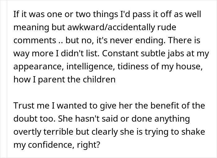 Woman Asks The Internet For Help Calling Out Her MIL&rsquo;s &ldquo;Unhinged Mean Girl Behavior&rdquo;