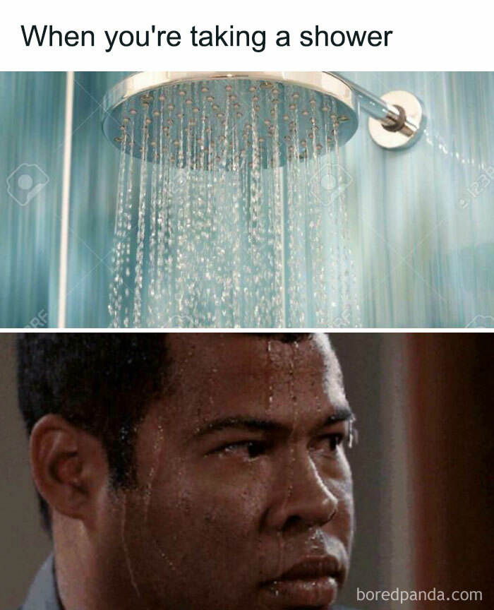 When You’re Taking A Shower: