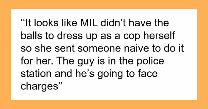 Homophobic MIL Tries To Get Son’s BF Arrested By A Fake Cop Knowing He’s A Real Police Officer Himself