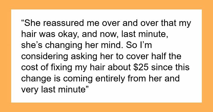 Mom-Of-Bride Tries To Take Over Wedding, Starts With Sneakily Demanding Man With Blue Hair Dye It