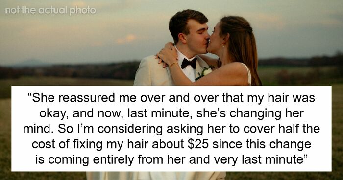 Mom-Of-Bride Tries To Take Over Wedding, Starts With Sneakily Demanding Man With Blue Hair Dye It