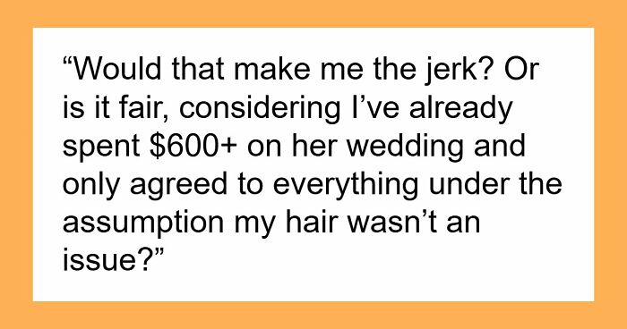 Mom-Of-Bride Tries To Take Over Wedding, Starts With Sneakily Demanding Man With Blue Hair Dye It