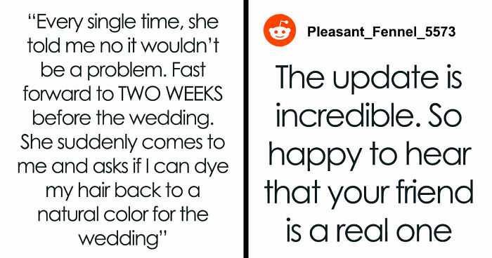 Mom-Of-Bride Tries To Take Over Wedding, Starts With Sneakily Demanding Man With Blue Hair Dye It