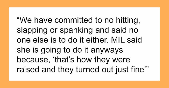 “No Hitting”: Mom Ignores MIL’s Crocodile Tears After She Jokes About Spanking Her Daughter