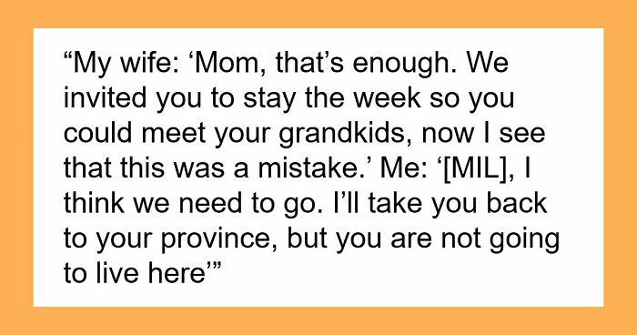 Toxic MIL Visits Daughter’s Home, Refuses To Leave, Claims Son-In-Law Owes Her Housing For Life