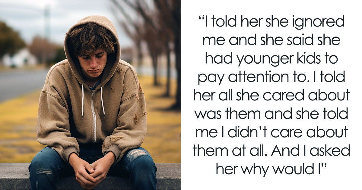 19YO Ignores His Stepsiblings Just As Mommy Dearest Neglected Him As A Kid, She Goes Ballistic