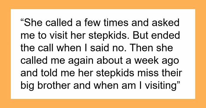 19YO Ignores His Stepsiblings Just As Mommy Dearest Neglected Him As A Kid, She Goes Ballistic