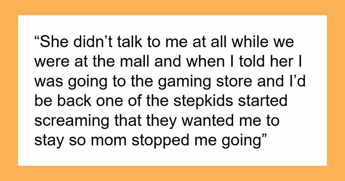 19YO Ignores His Stepsiblings Just As Mommy Dearest Neglected Him As A Kid, She Goes Ballistic