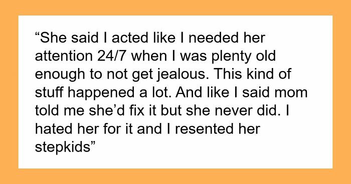 19YO Ignores His Stepsiblings Just As Mommy Dearest Neglected Him As A Kid, She Goes Ballistic