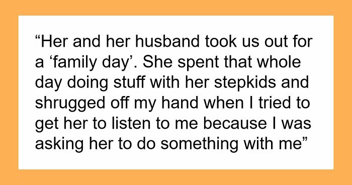 19YO Ignores His Stepsiblings Just As Mommy Dearest Neglected Him As A Kid, She Goes Ballistic