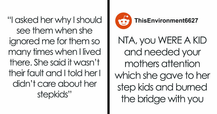 19YO Ignores His Stepsiblings Just As Mommy Dearest Neglected Him As A Kid, She Goes Ballistic