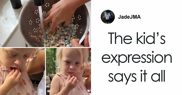 Mom’s Hack For Removing Red 40 From M&Ms Hilariously Roasted After Viewers Spot Daughter’s Reaction