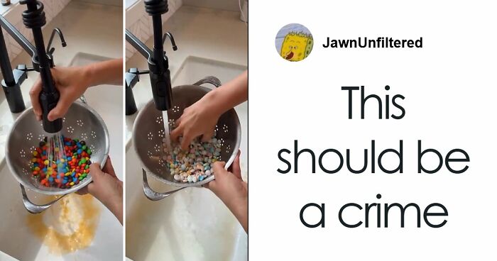 Mom’s Hack For Removing Red 40 From M&Ms Hilariously Roasted After Viewers Spot Daughter’s Reaction