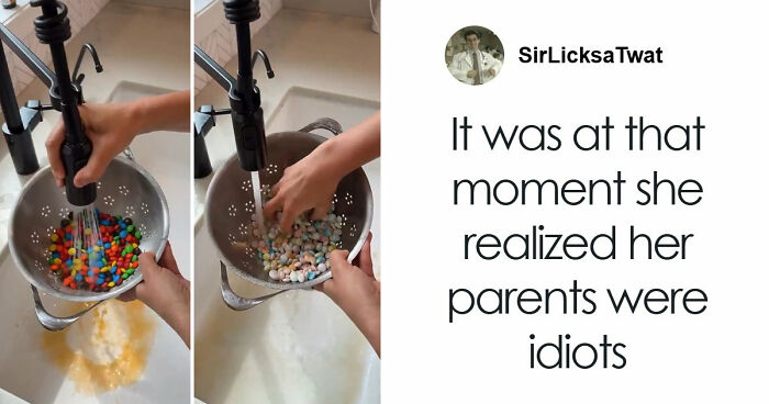 “Screams Disappointment”: Mom’s M&M Washing Hack Sparks Debate After Daughter’s Reaction Goes Viral